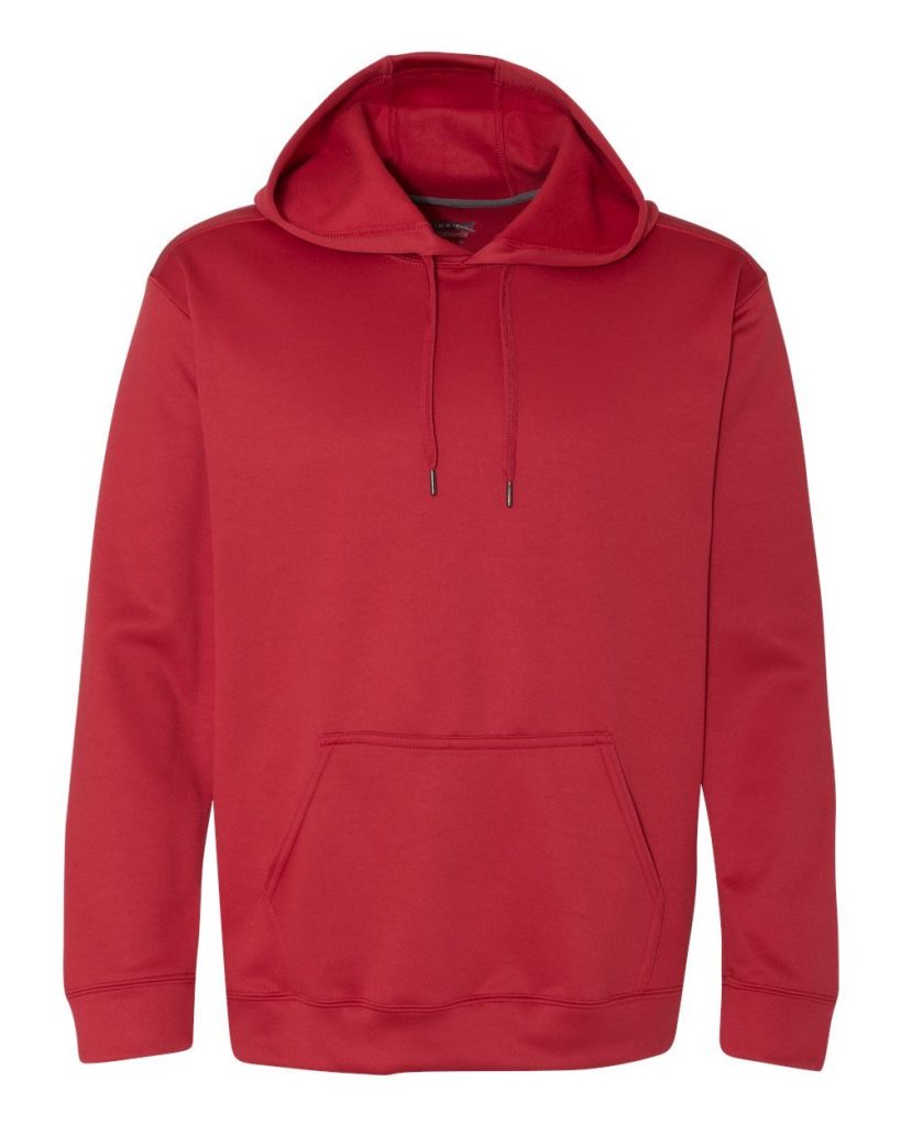 Gildan's Performance® Tech Hooded Sweatshirt is a lightweight and moisture-managing hooded sweatshirt made from 100% filament polyester.