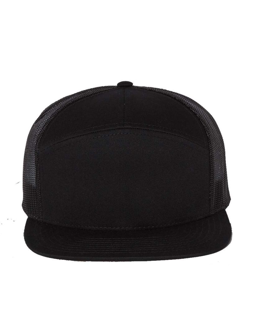 Richardson Seven-Panel Trucker Cap - Front View