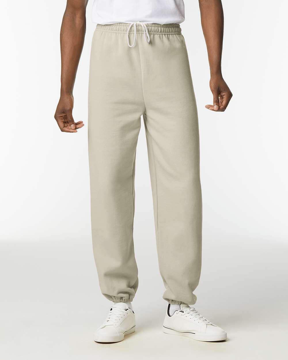 Gildan Unisex Heavy Blend™ Sweatpants - Model Front View