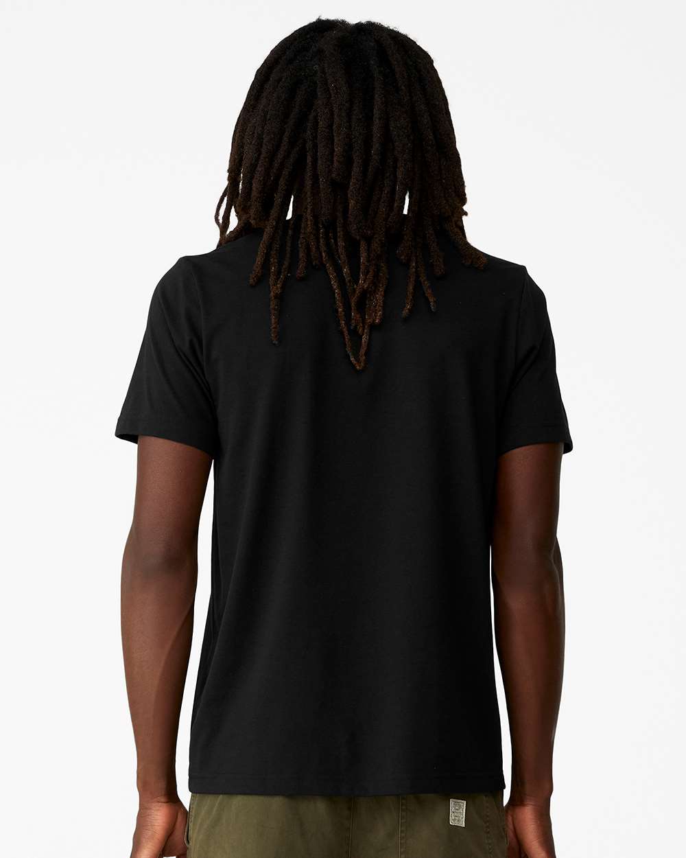 BELLA + CANVAS Unisex EcoMax Tee - Model Back View