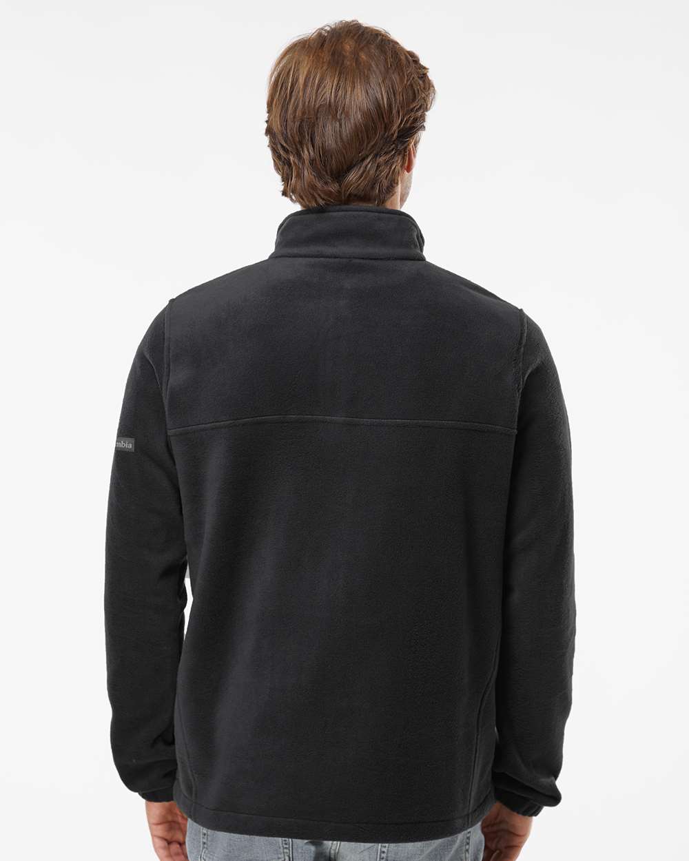Columbia Men's Steens Mountain™ Fleece Half-Zip Pullover - Model Back View