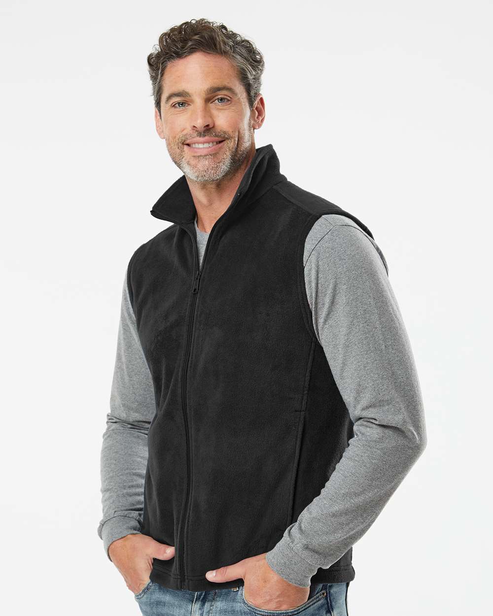 Columbia Men's Steens Mountain™ Vest - Model Side View