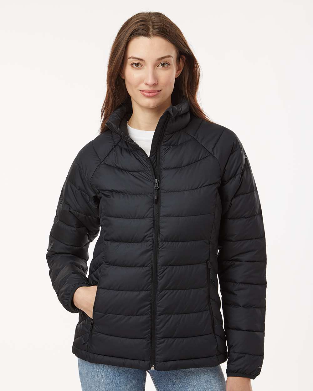 Columbia Women's Powder Lite™ II Full Zip Jacket - Model Front View