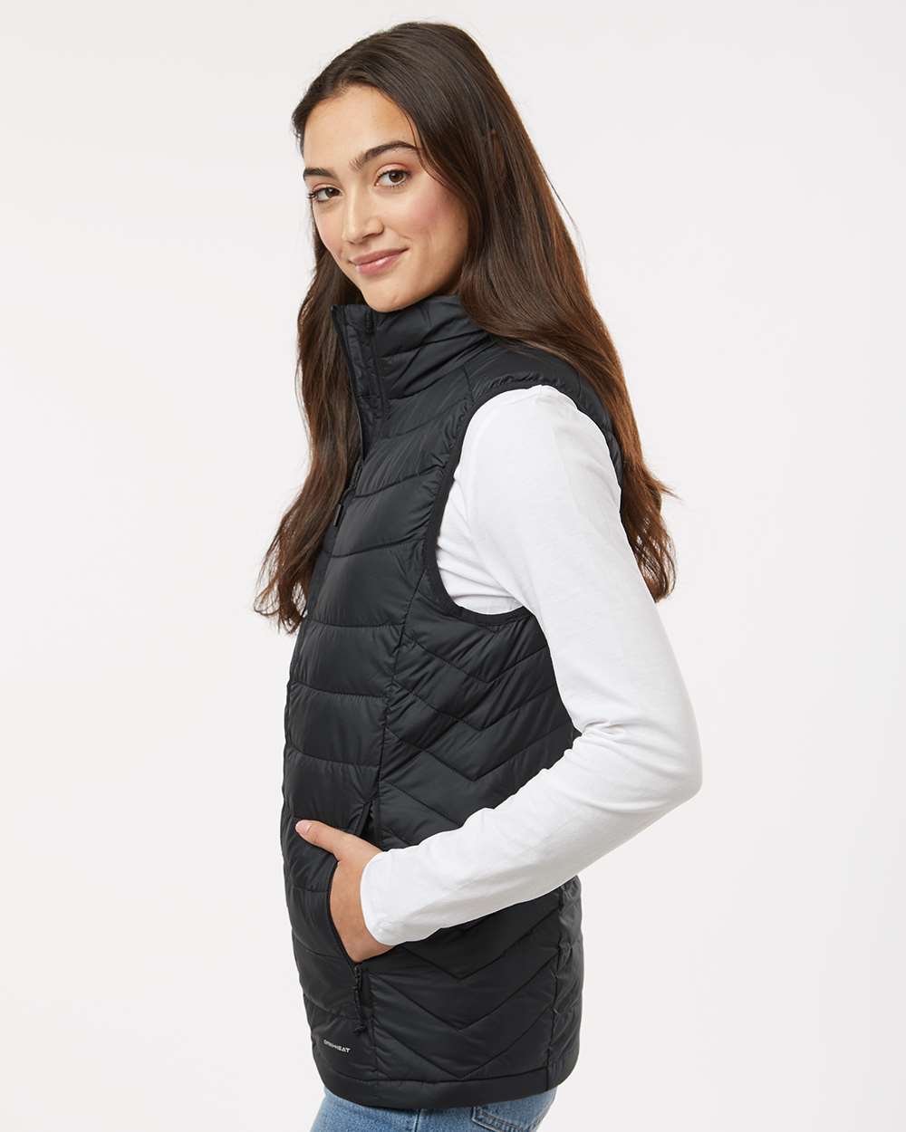 Columbia Women's Powder Lite™ Vest - Model Side View