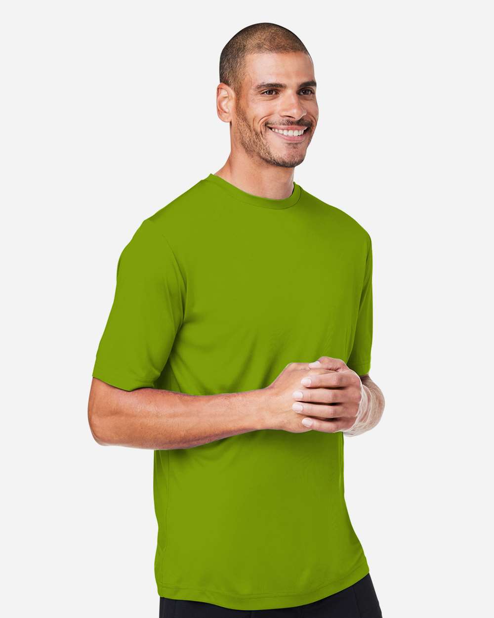 CORE365 Unisex Capital Performance T-Shirt - Model Side View