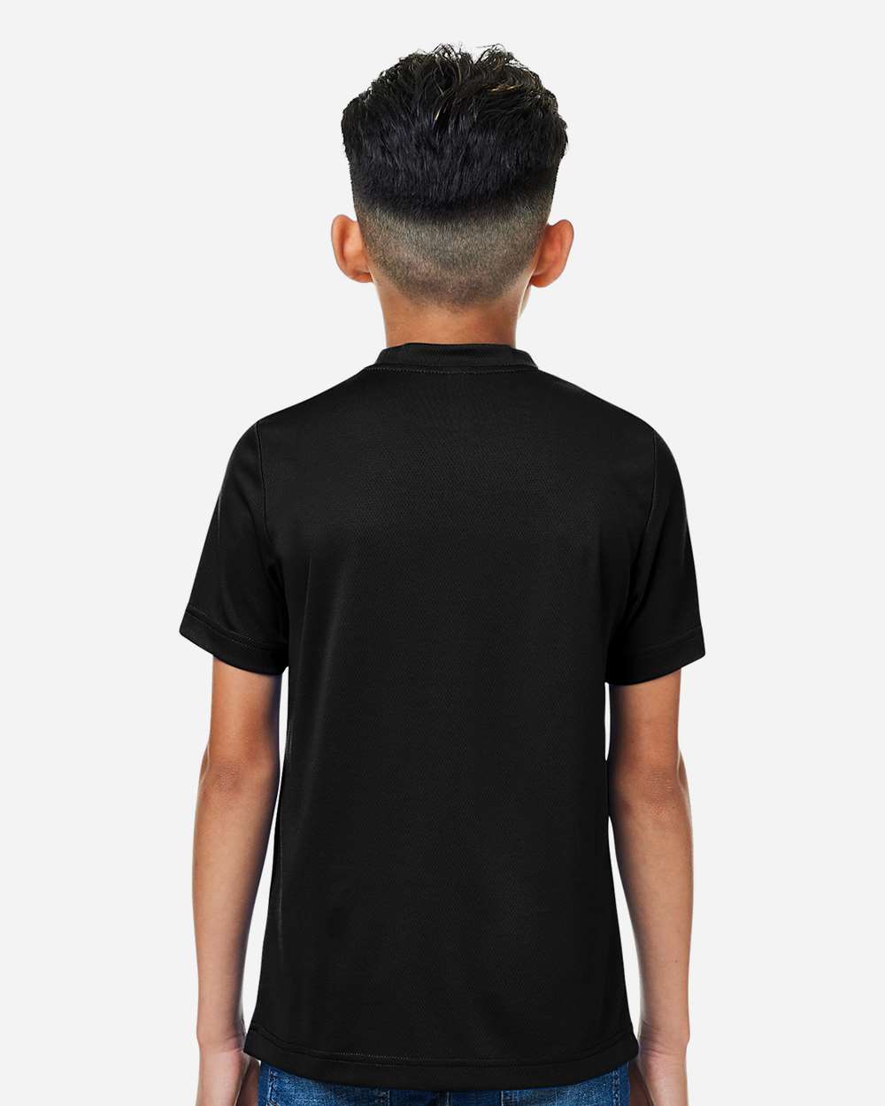 Team 365 Youth Zone Performance Mesh T-Shirt - Model Back View