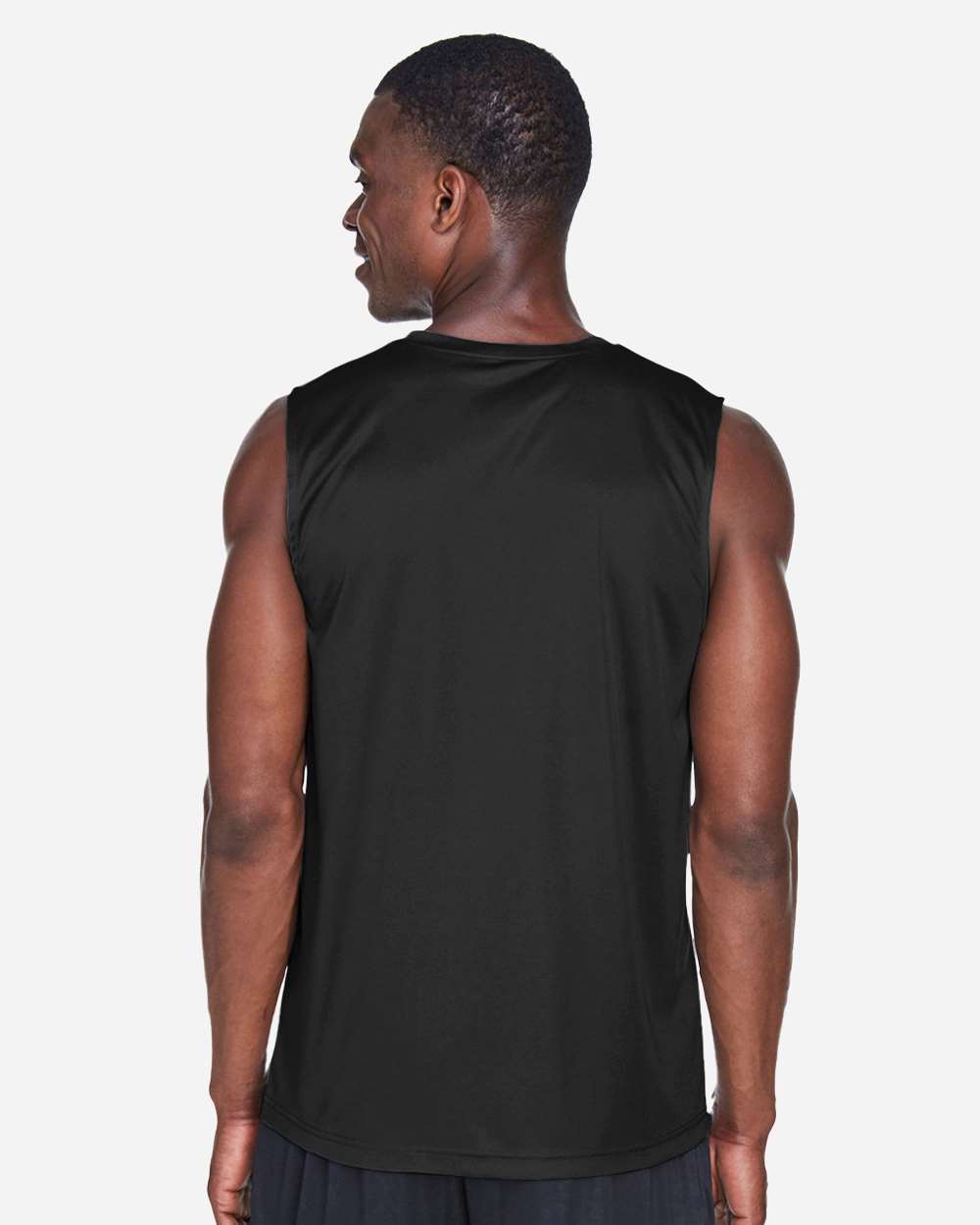 Team 365 Men's Zone Performance Muscle T-Shirt - Model Back View