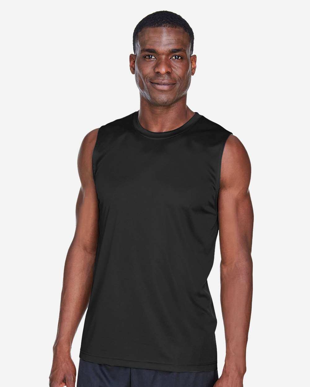 Team 365 Men's Zone Performance Muscle T-Shirt - Model Front View