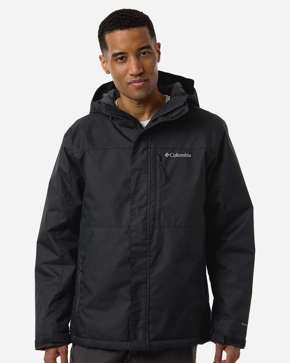 Columbia Men's Tipton Peak™ III Insulated Hooded Jacket - Model Front View