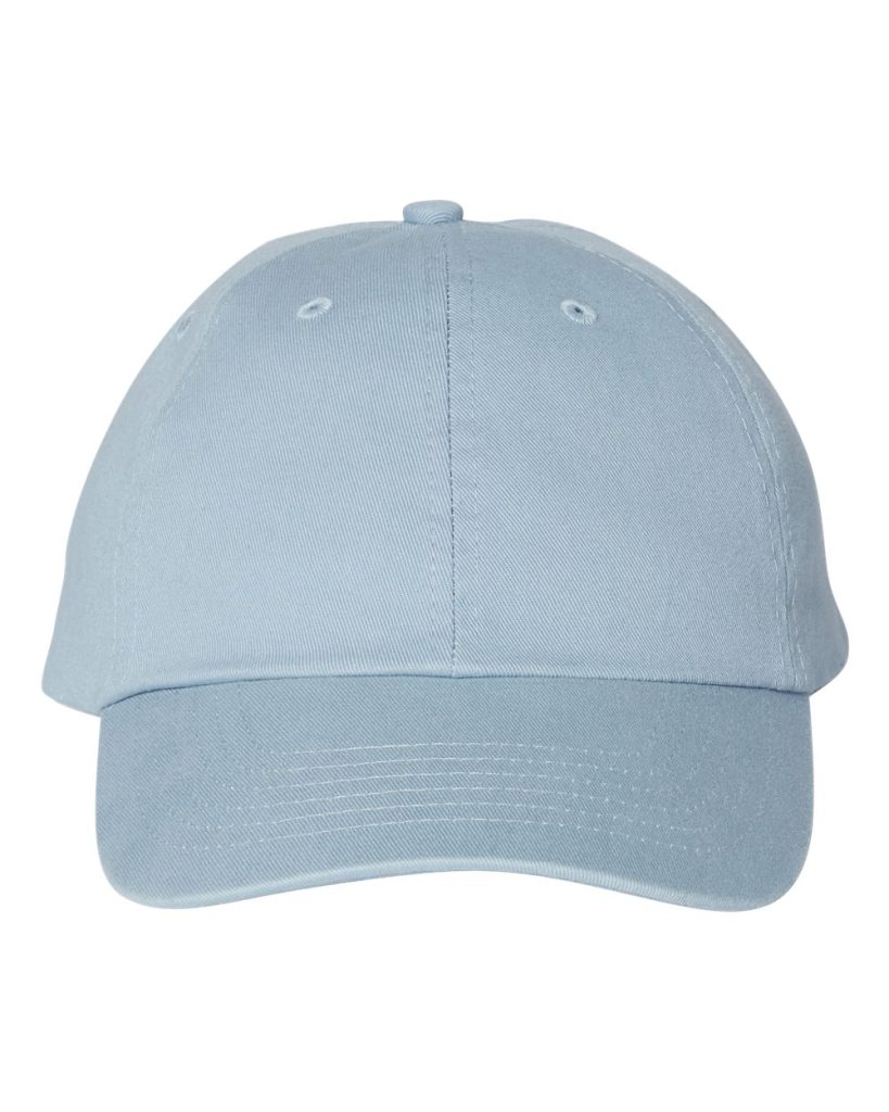 Valucap Bio-Washed Classic Dad Hat - Front View