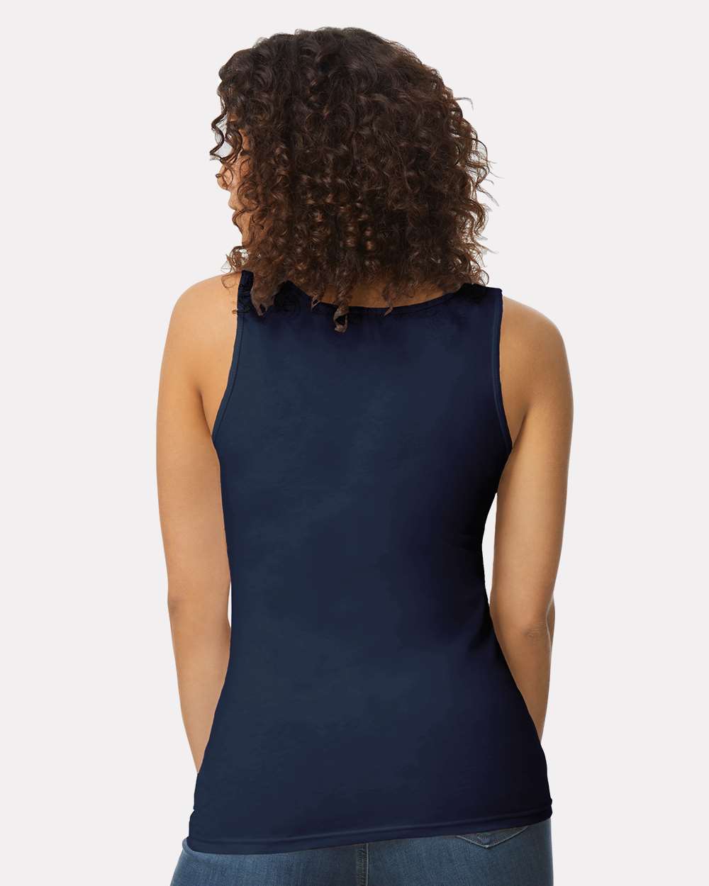Gildan Women's Softstyle® Tank Top - Model Back View