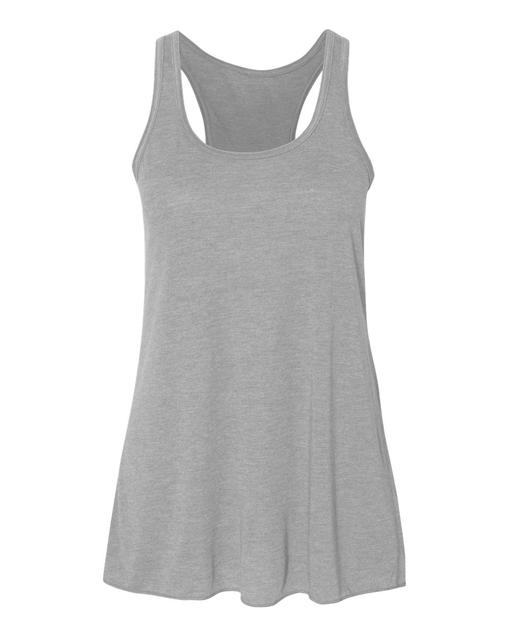 BELLA + CANVAS Women's Flowy Racerback Tank - Front View