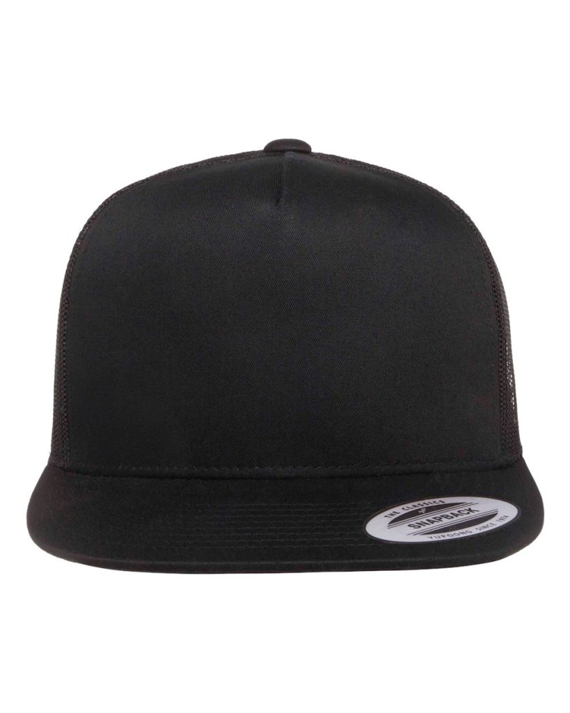 YP Classics Five-Panel Classic Trucker Cap - Front View