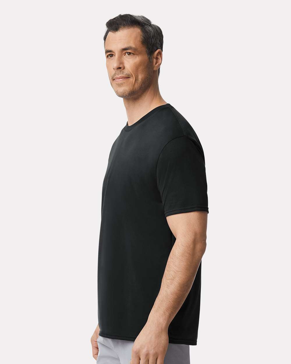 Gildan Unisex Performance® T-Shirt - Model Side View