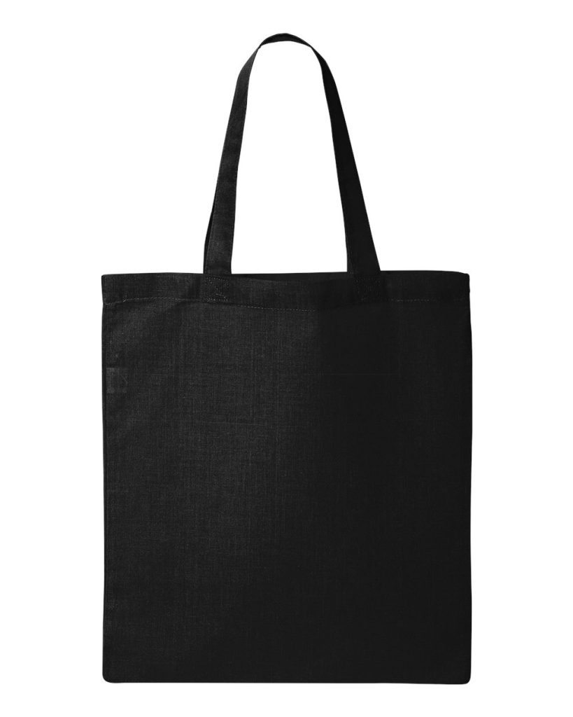 Q-Tees Economical Tote - Front View