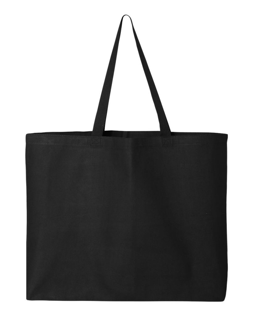 Q-Tees 25L Jumbo Tote - Front View
