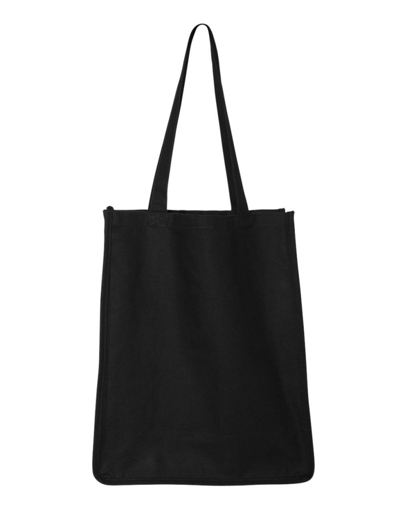 Q-Tees 27L Jumbo Shopping Bag - Front View