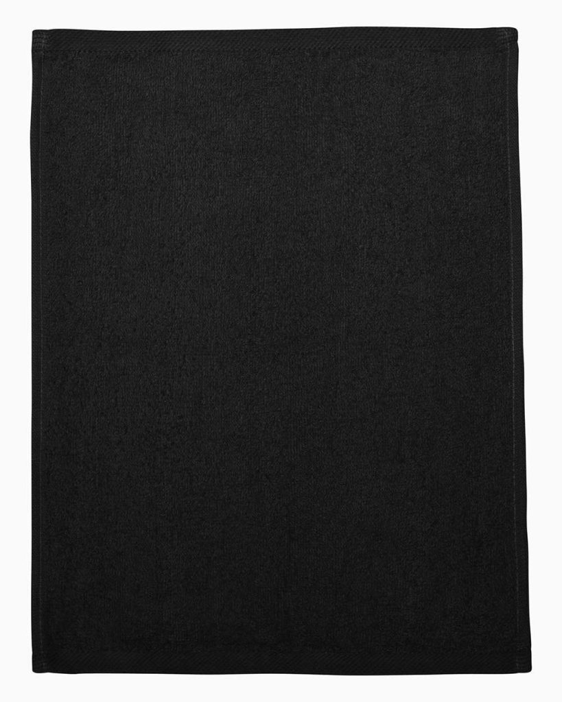 Q-Tees Hemmed Fingertip Towel - Front View