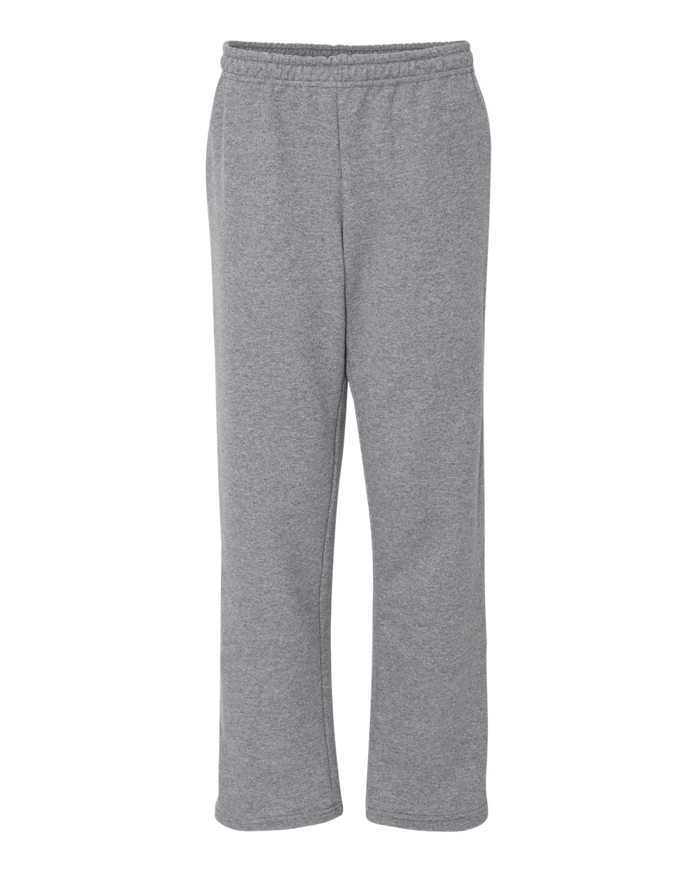 Gildan Heavy Blend™ Open-Bottom Sweatpants with Pockets - Front View