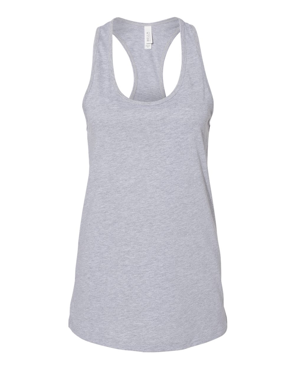 BELLA + CANVAS Women's Jersey Racerback Tank - Front View