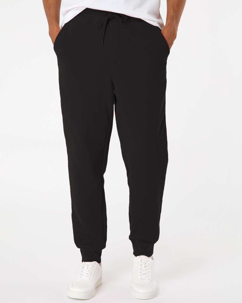 Independent Trading Co. Men's Midweight Fleece Sweatpants - Model Front View