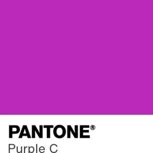PANTONE Purple C colour swatch