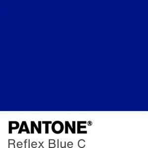 PANTONE Reflex Blue C colour swatch