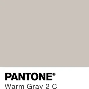 PANTONE Warm Gray 2 C colour swatch
