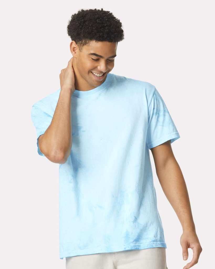 Comfort Colors Unisex Colorblast™ Heavyweight T-Shirt - Model Front View