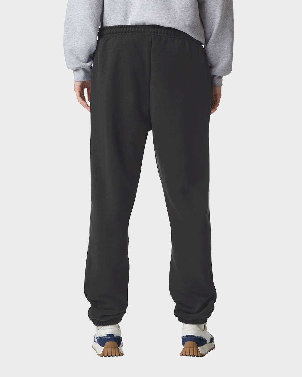 American Apparel Unisex ReFlex Fleece Sweatpants - Model Back View