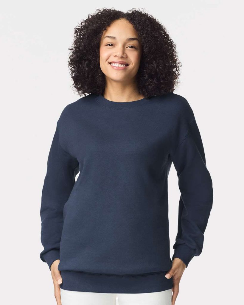 Gildan Unisex Hammer™ Maxweight Crewneck Sweatshirt - Model Front View