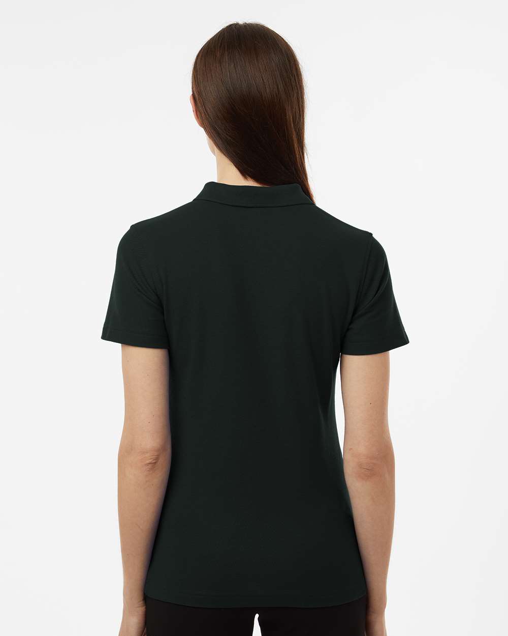 AllPro Women's Pique Polo - Model Back View