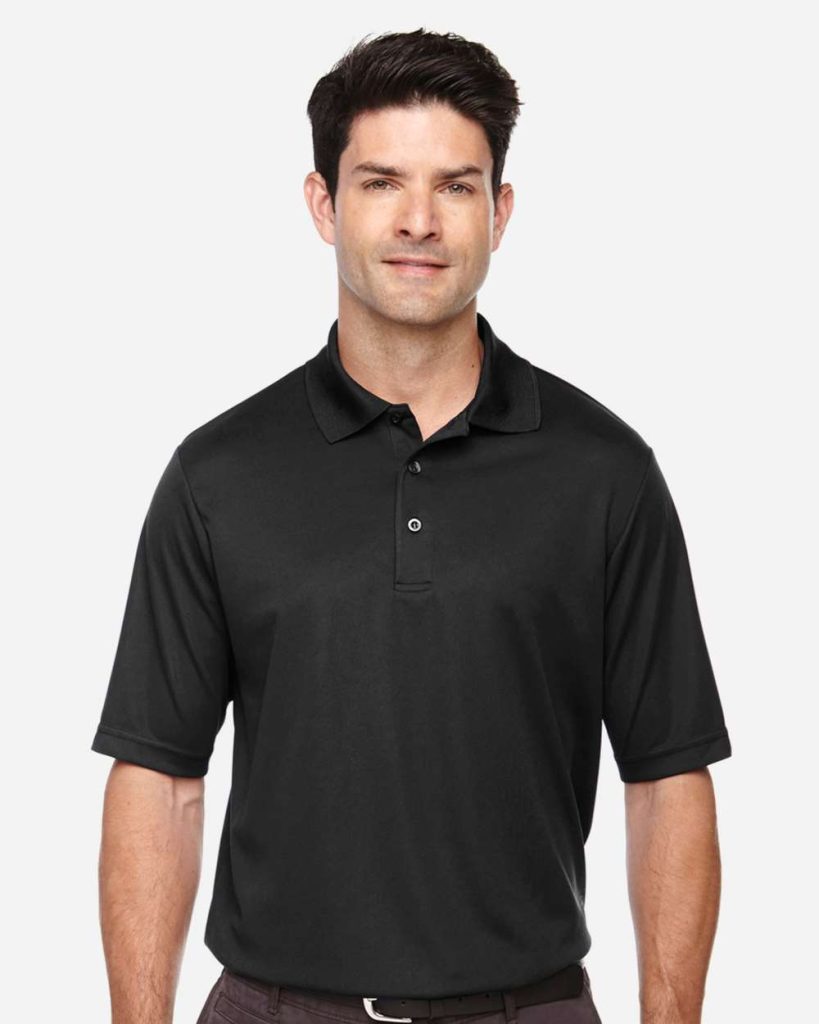 CORE365 Men's Tall Origin Performance Piqué Polo - Model Front View