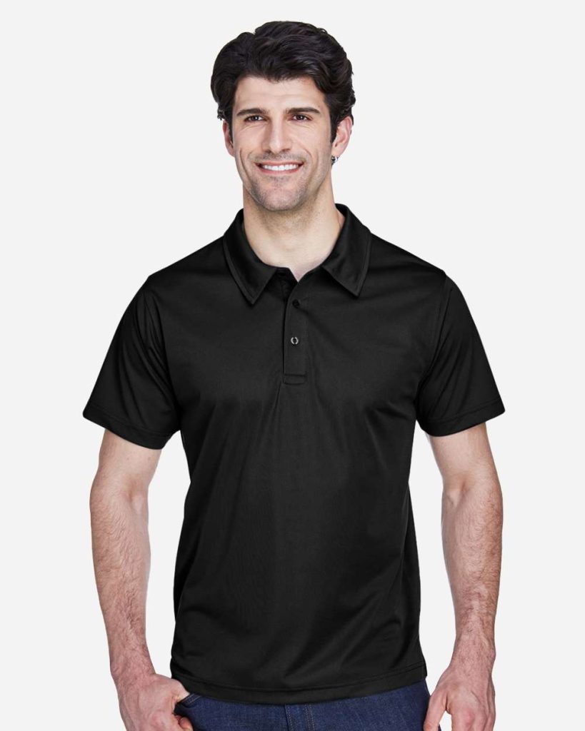Team 365 Men's Command Snag Protection Polo - Model Front View