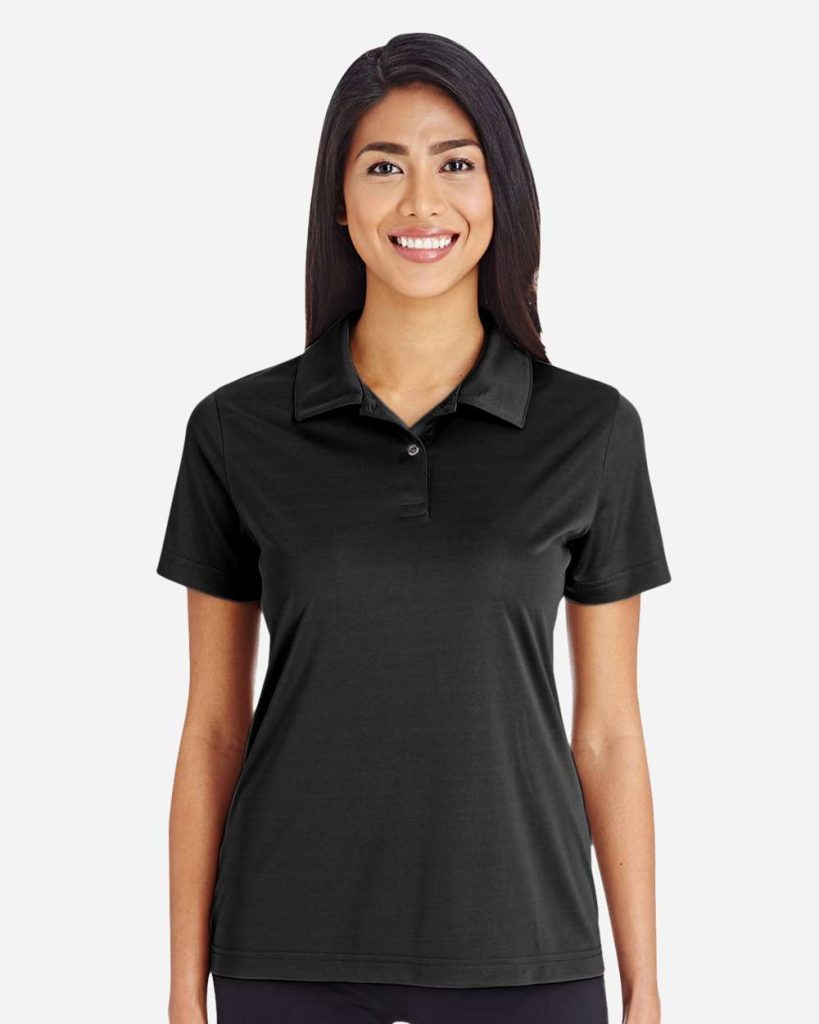Team 365 Women's Zone Performance Polo - Model Front View