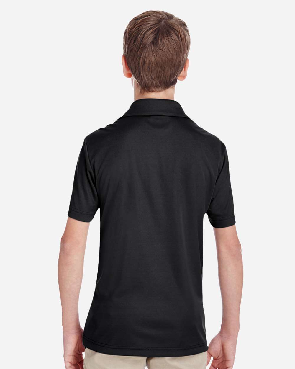 Team 365 Youth Zone Performance Polo - Model Back View