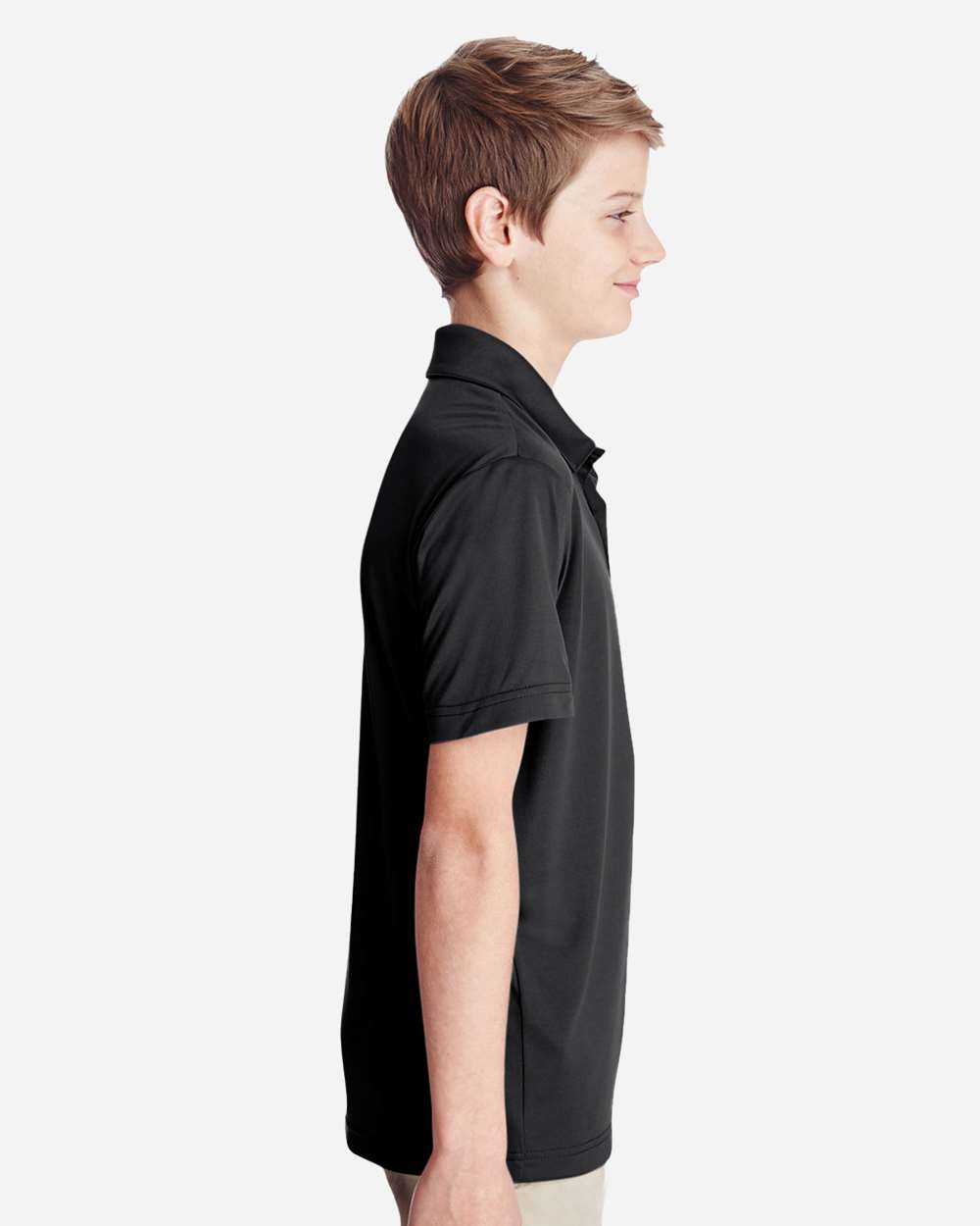 Team 365 Youth Zone Performance Polo - Model Side View