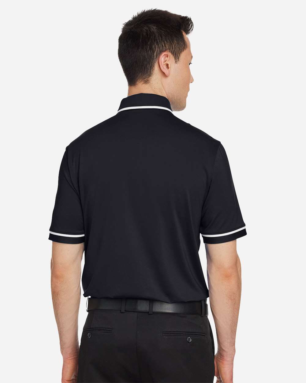 Under Armour Men's Tipped Teams Performance Polo - Model Back View