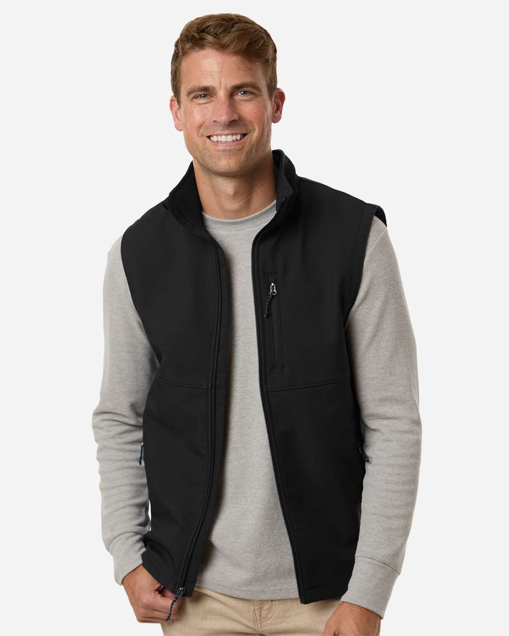 Columbia Men's Ascender™ II Soft Shell Vest - Model Front View