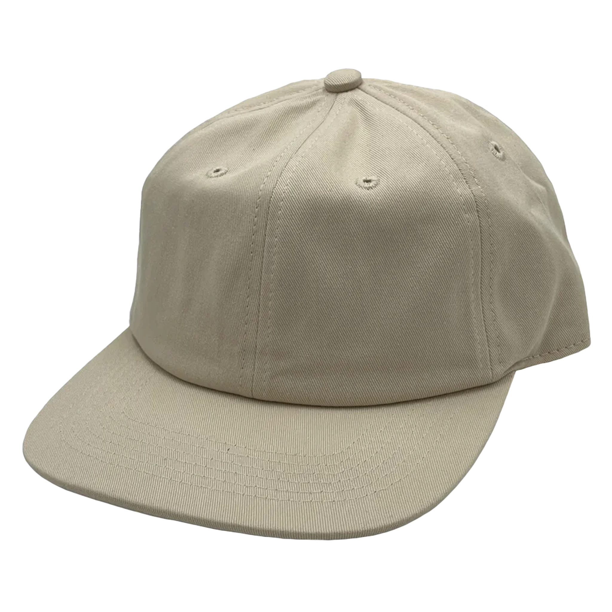 NISSI CAPS 6 Panels Low Profile Flat Bill - Front View