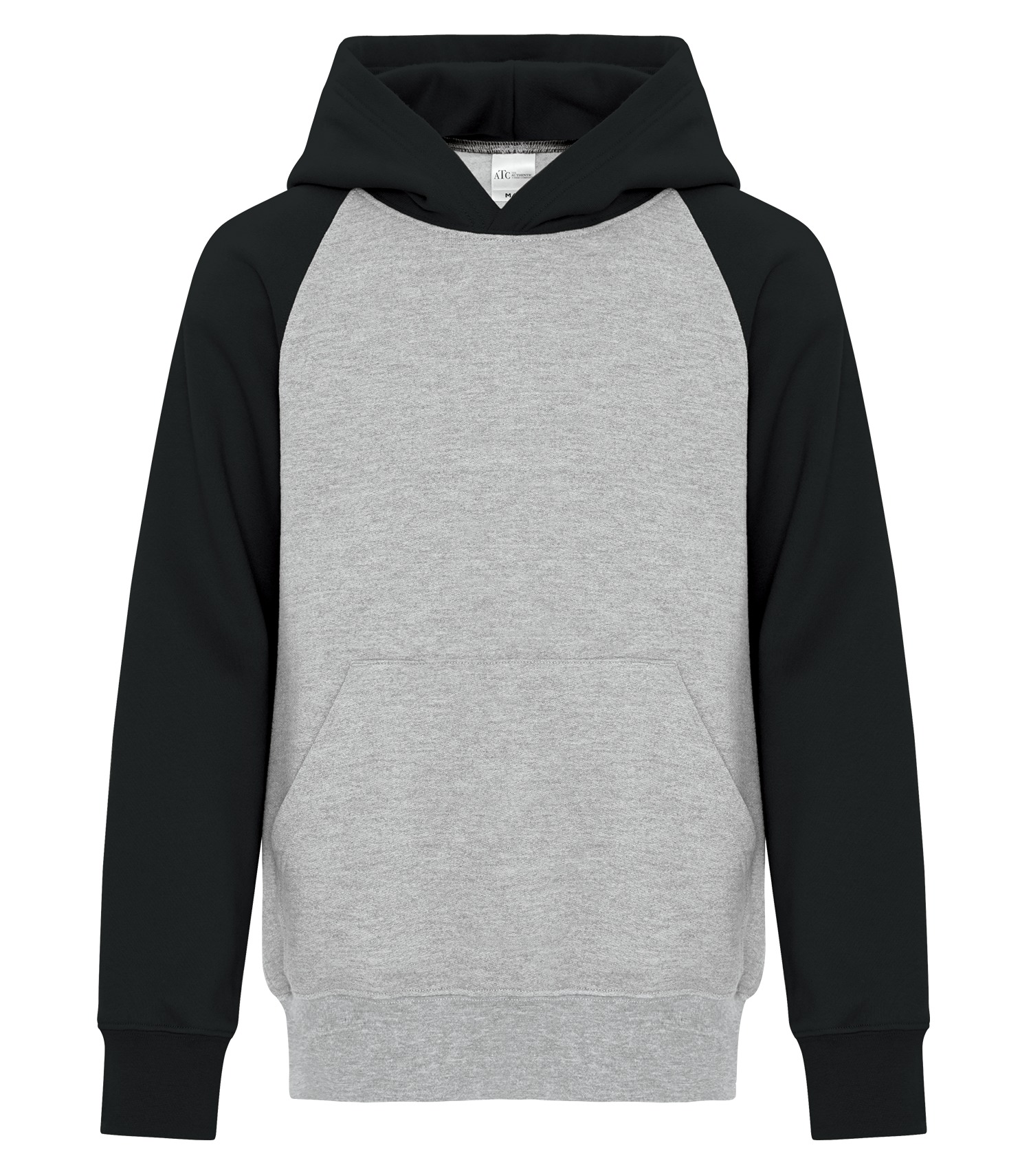 Authentic T-Shirt Company - Everyday Fleece Two Tone Youth Hoodie