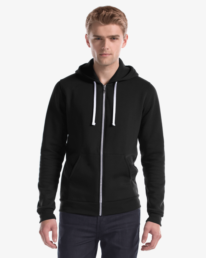 Jerico Slim Fit Full Zip Hoody - Front View