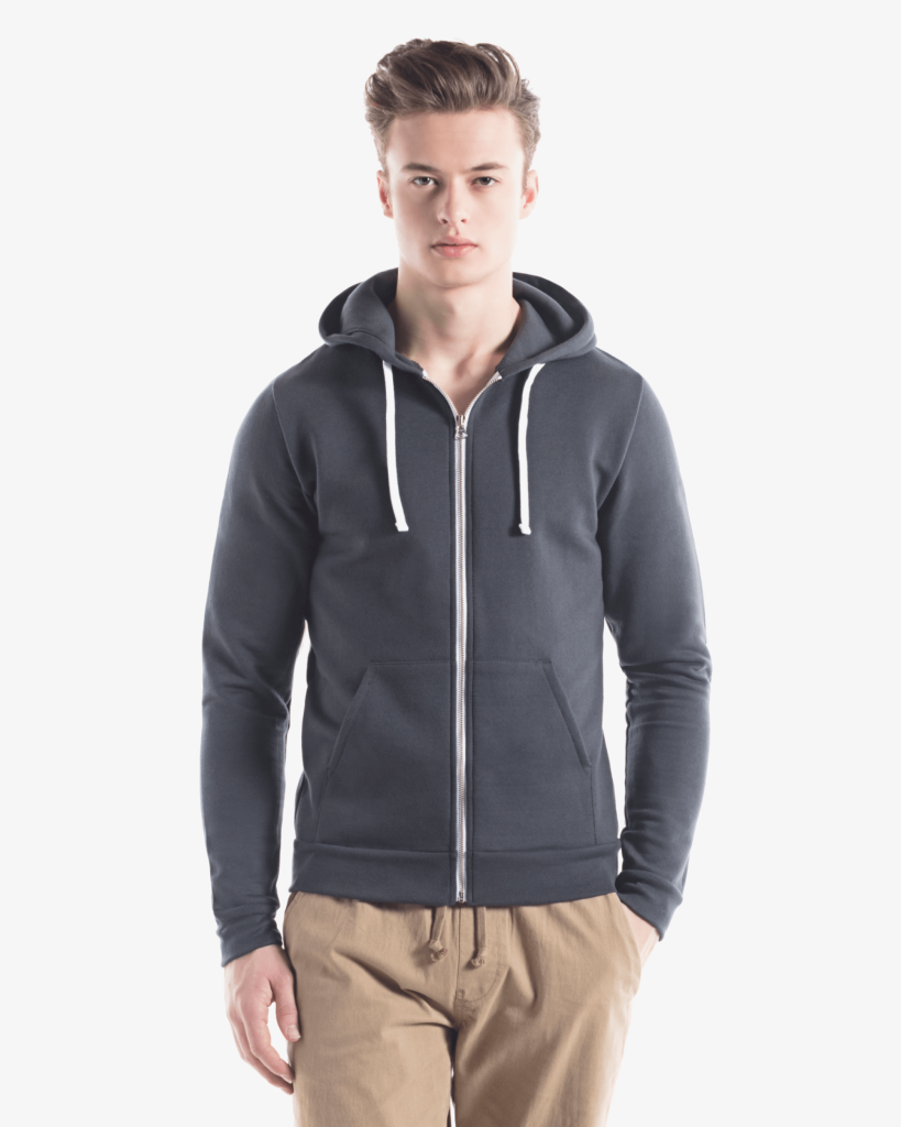 Jerico Slim Fit Full Zip Hoody - Front View