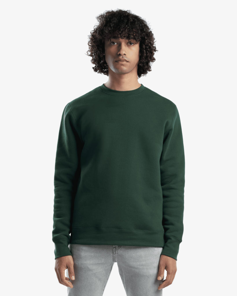 Jerico Premium Eco-Fleece Crewneck Sweatshirt - Front View