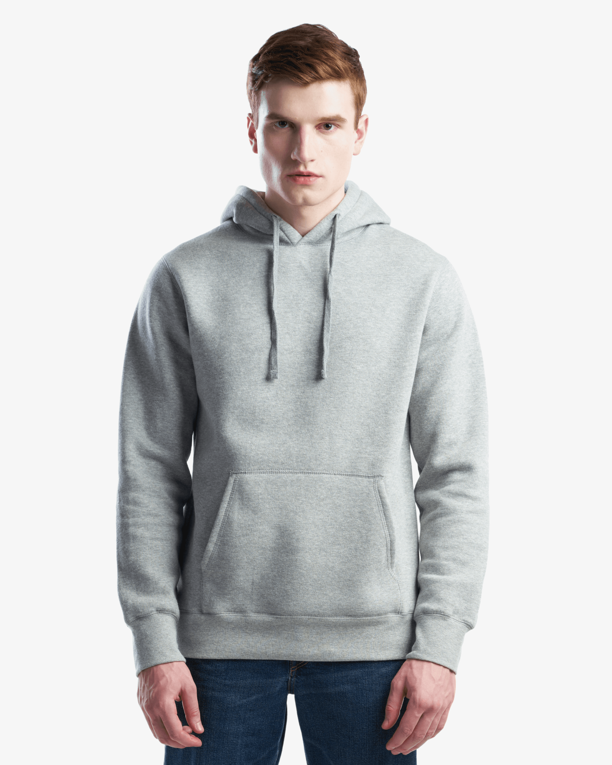 Jerico Premium Eco-Fleece Hooded Sweatshirt - Front View