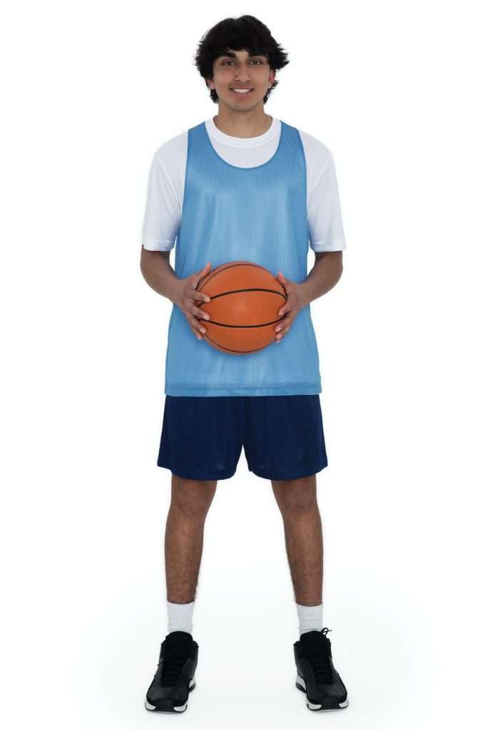 Pro Club 7 Mesh Shorts in True Navy