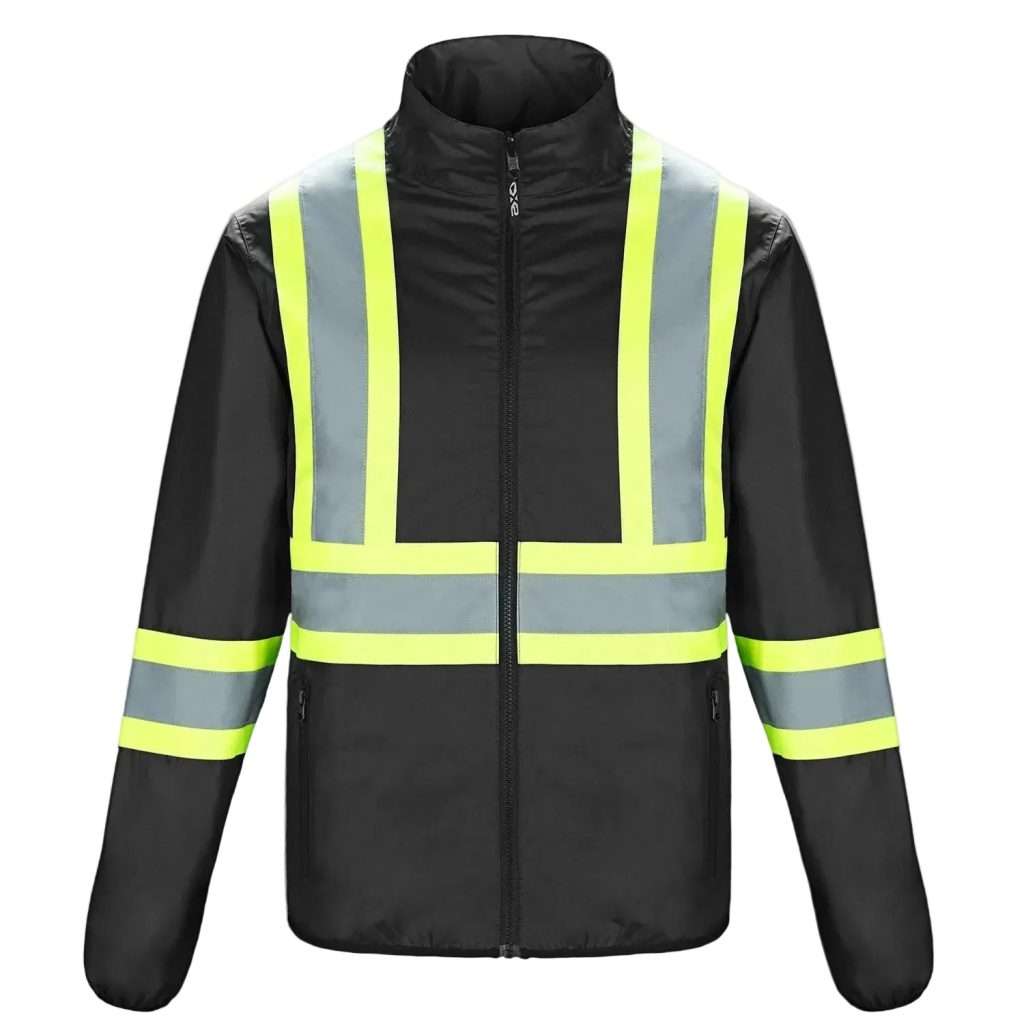 CX2 HiVis Hivis Reversible Jacket - Front View
