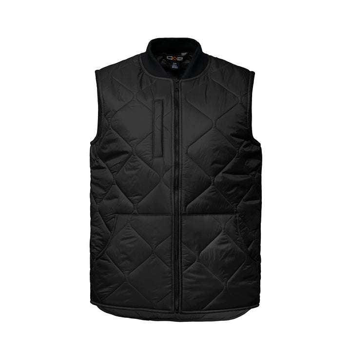 CX2 Stylized Quilted Freezer Vest - Front View