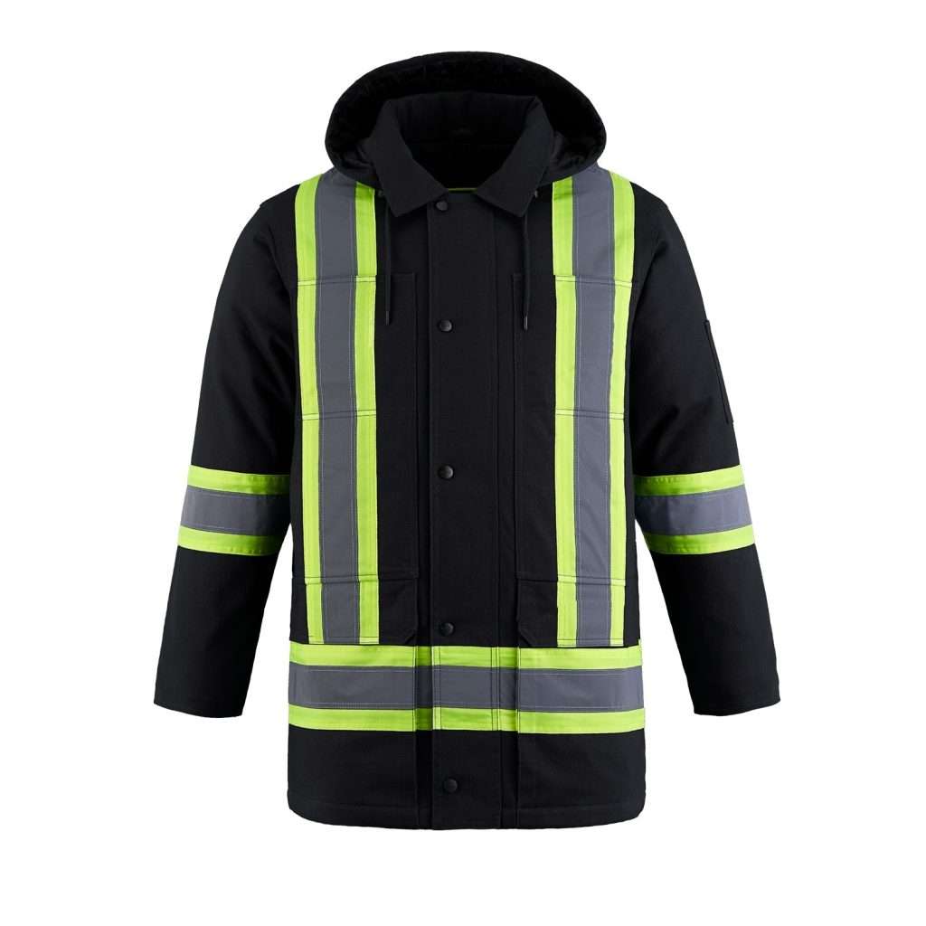 CX2 HiVis Hi-Vis Parka - Front View